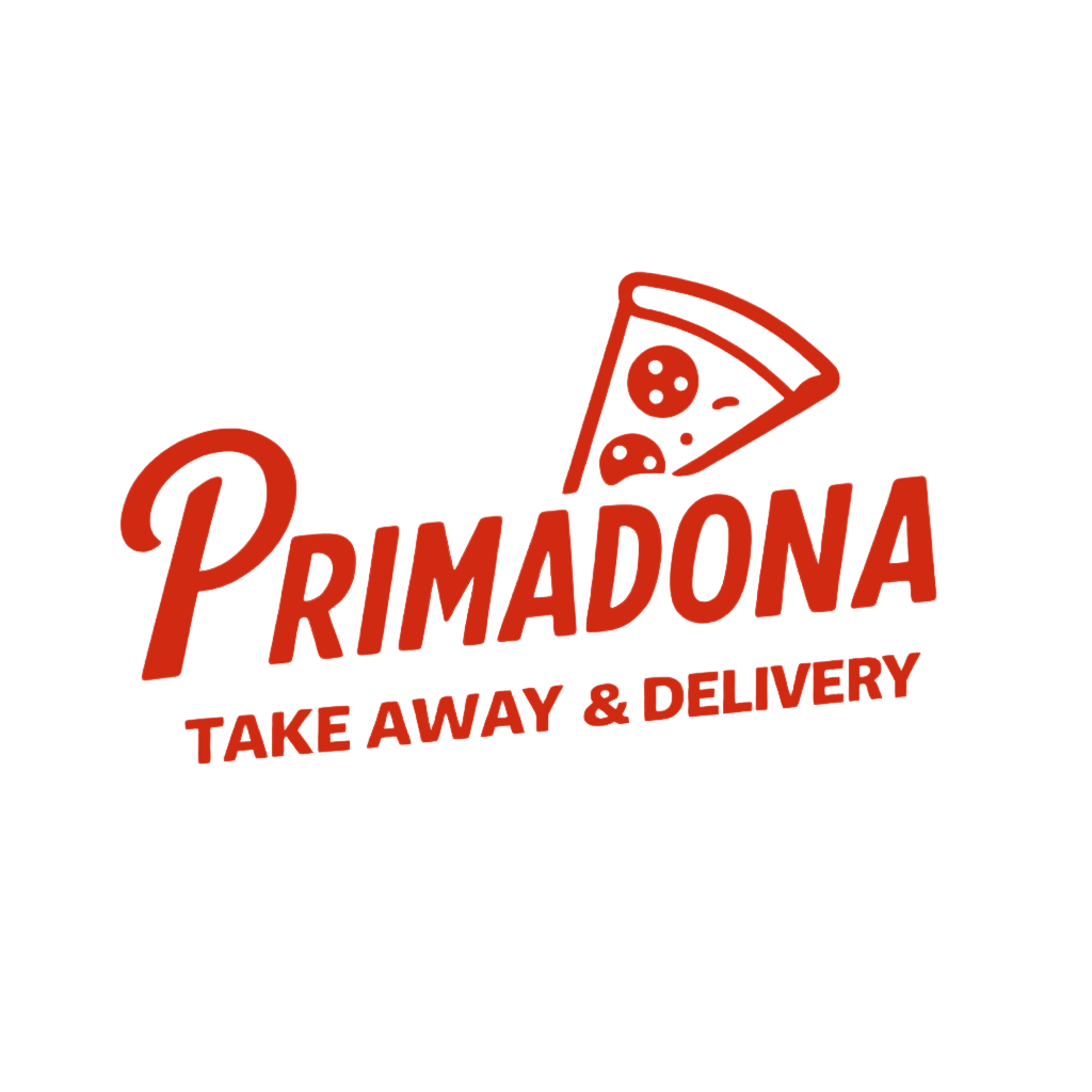 Logotipo Primadona Pizzaria